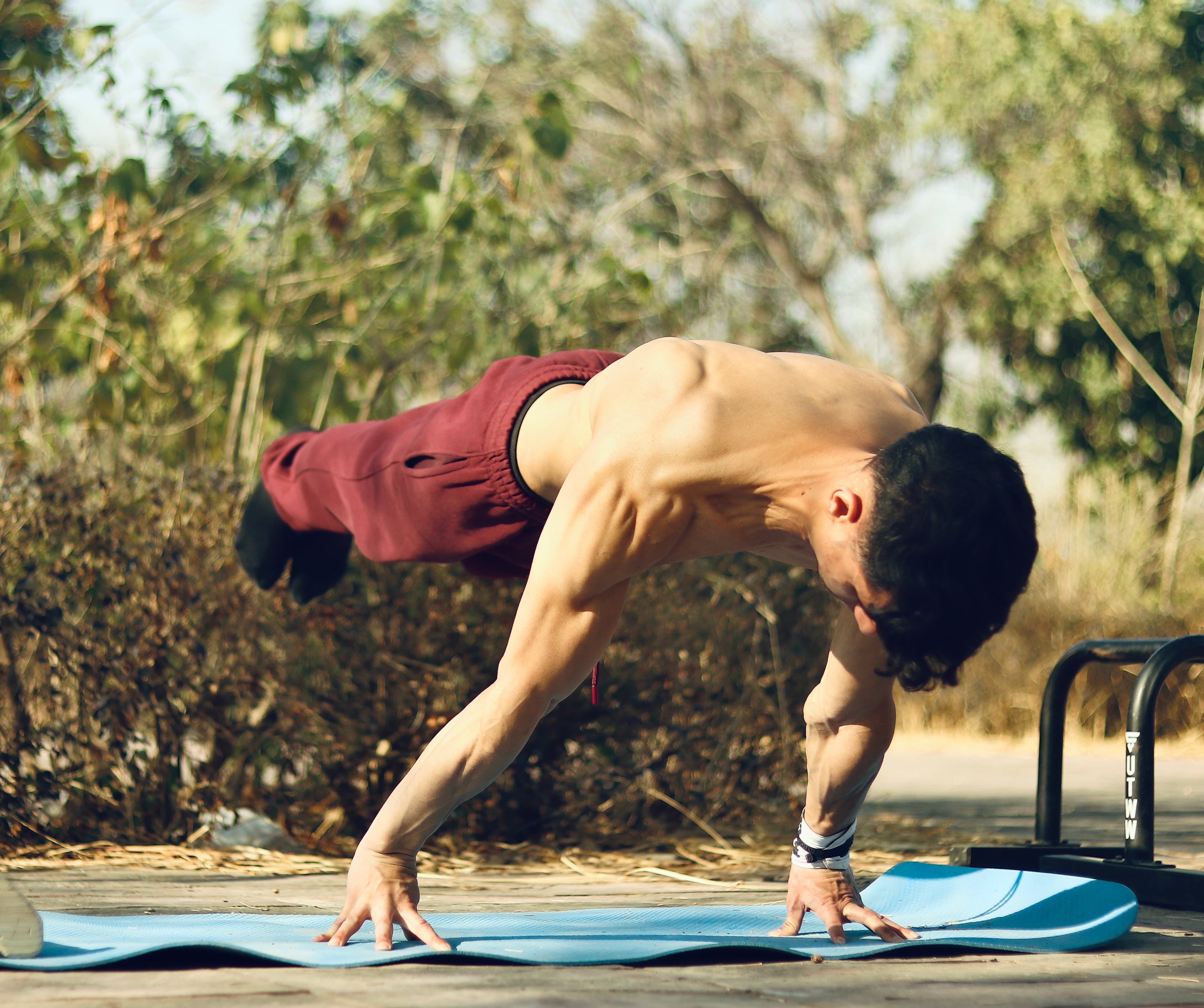 Muzammil Ghouri training calisthenics